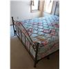 Image 5 : Sealy Posturepedic Queen Bedframe, Headboard, Footboard, Mattress, And Box Spring