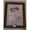 Image 1 : Print Of Two Children In Flower Field By Lee Dubin - 22W x 28.5H