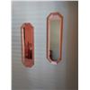 Image 2 : Two Wall Decretive Mirrors - 7W x 23.5H