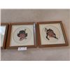 Image 3 : Three Needle Point Pictures Of Indigenous Children - 9.5W x 9.5H