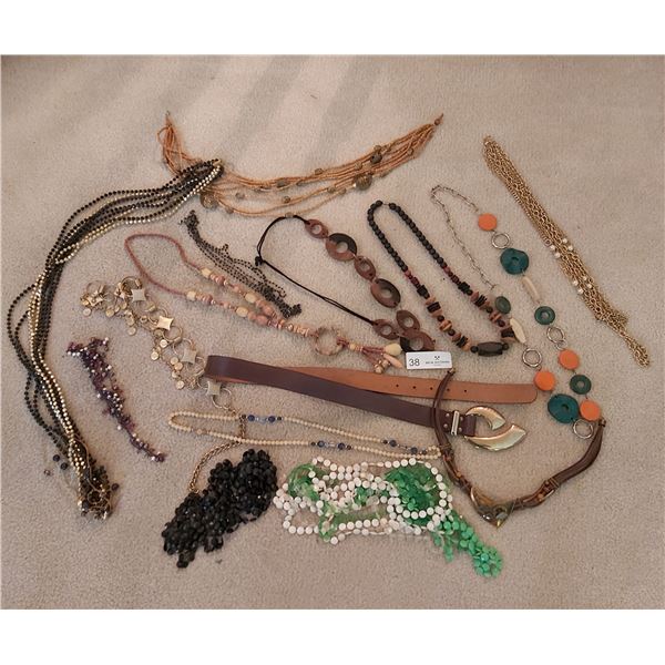 Assortment of Costume Jewelry