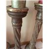 Image 4 : Four Large Candle Pillars - With Out Candle 23.5H