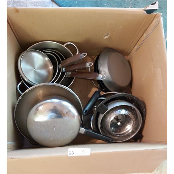 Assortment of Pots And Pans