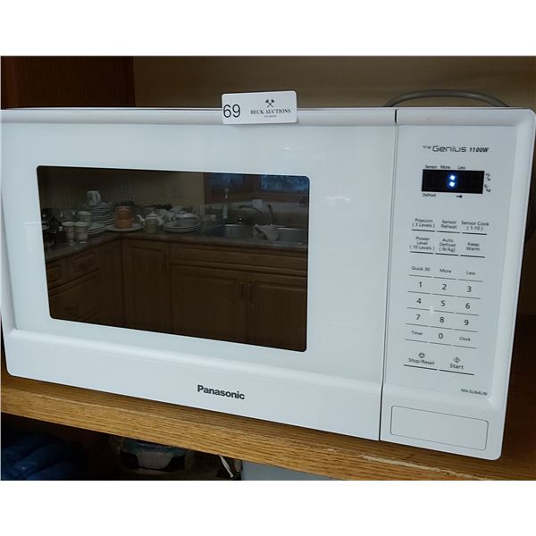Panasonic Microwave "The Genius" Model No. NN-SU64LW - 21 1/4W x 13 3/4D x 12.5H