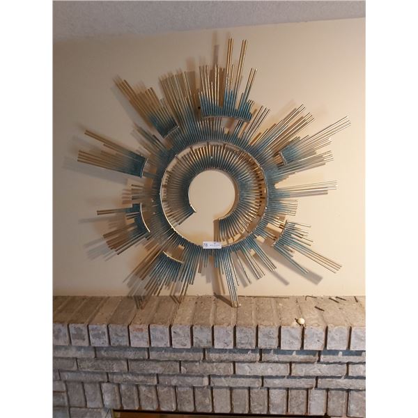 Metal Abstract Wall Art - 33W x 36H