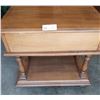 Image 4 : Accent Table With One Drawer - 24L x 23.5D x 20.5H