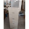 Image 1 : Four Drawer Filing Cabinet With Lock Box - 18L x 28.5D x 51H
