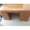 Image 1 : Wood Desk - 54L x 18D x 31.5H (Well Loved)