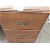 Image 3 : Wood Desk - 54L x 18D x 31.5H (Well Loved)
