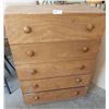 Image 1 : Tall Boy Dresser - 32.5L x 17D x 43H