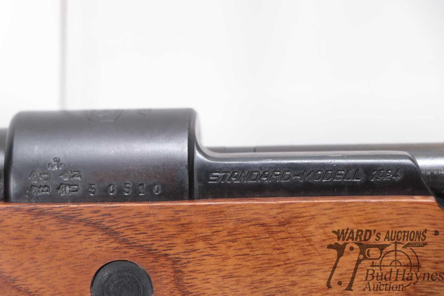 Non-Restricted rifle Mauser (DRP) model Standard-Modell 1924, 8X57mm ...