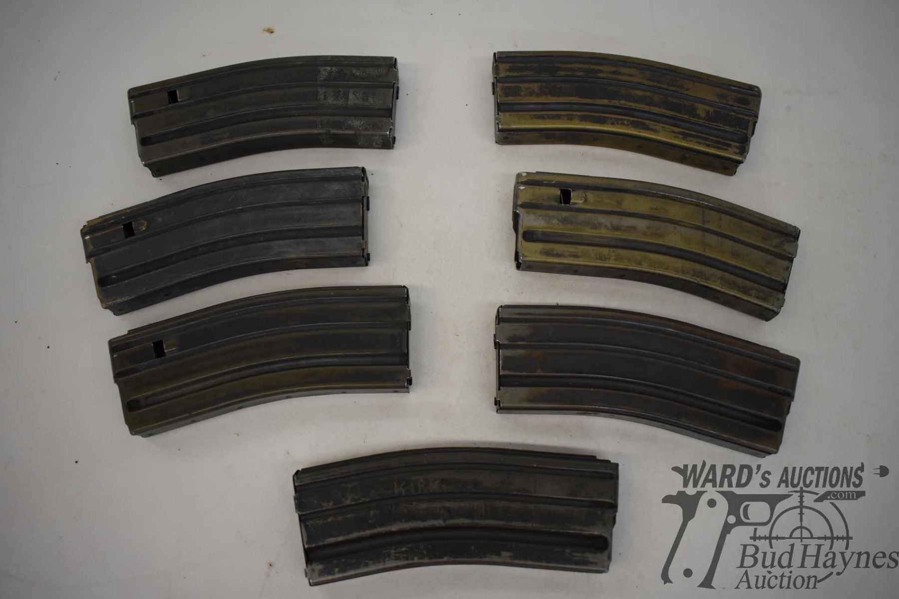 7 AR MAGS pinned to 5