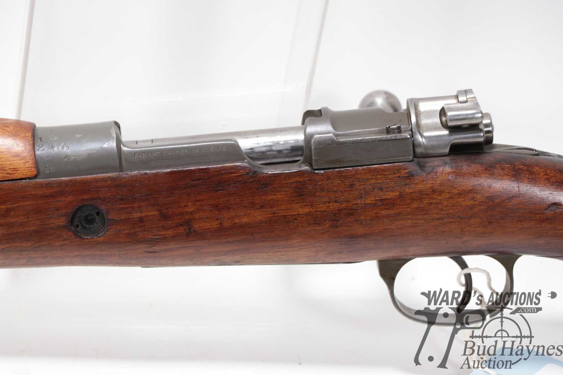 Non-Restricted rifle FN model Mauser, 8X57 bolt action, w/ bbl length ...