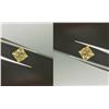 Image 1 : Princess Lab Created Yellow Diamond Pair