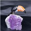 Image 1 : Natural Stone Handcarved Quartz Bird