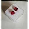 Image 2 : Natural Rare Jedi Burma Vivid Red Spinel Pair Certified