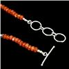 Image 3 : Natural Rare Brazil Orange Carnelian 216 Cts  Necklace