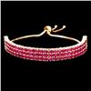 Image 2 : Natural Burma Ruby Bracelet