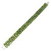 Image 3 : Natural Unheated  Chrome Diopside Bracelet
