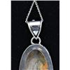 Image 3 : Sterling Ocean Jasper Pendant Necklace
