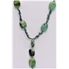 Image 2 : Beautiful Turquoise Bead Drop Pendant Necklace