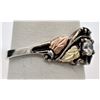 Image 3 : Black Hills Gold, Sterling, and Rhinestone Ring