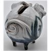 Image 3 : Rare English Briglin Glazed Pottery Piggy Bank