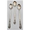 Image 2 : 3 Crown Silver Plate Howdy Doody Soda Spoons