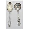 Image 1 : Antique Estate Silver Plate Dipper & Serving Fork
