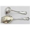 Image 4 : Antique Estate Silver Plate Dipper & Serving Fork