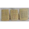 Image 2 : 3 Pieces of Egyptian Hand Painted Papyrus