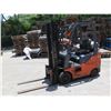 Image 1 : Toyota 8FGCU18 Propane Forklift, Starts & Runs (See Video), Needs Repair