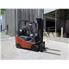 Image 3 : Toyota 8FGCU18 Propane Forklift, Starts & Runs (See Video), Needs Repair