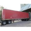 Image 1 : Red 40-Foot Cargo Trailer w/ Chassis