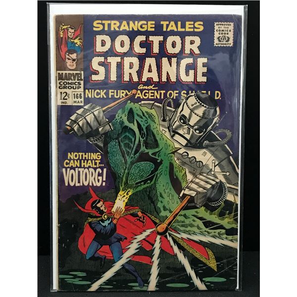 MARVEL COMICS NO.166 DOCTOR STRANGE AND NICK FURY AGENT OF S.H.E.I.L.D.