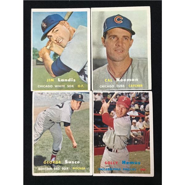 1955 TOPPS BASEBALL CARD LOT