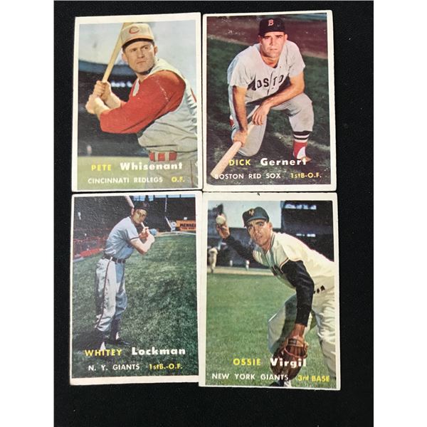 1955 TOPPS BASEBALL CARD LOT