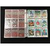 Image 2 : BINDER OF 1973 AND 1978 FOOTBALL CARDS (261 CARDS TOTAL