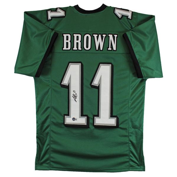 AJ BROWN SIGNED PHILADELPHIA EAGLES JERSEY (BECKETT COA)