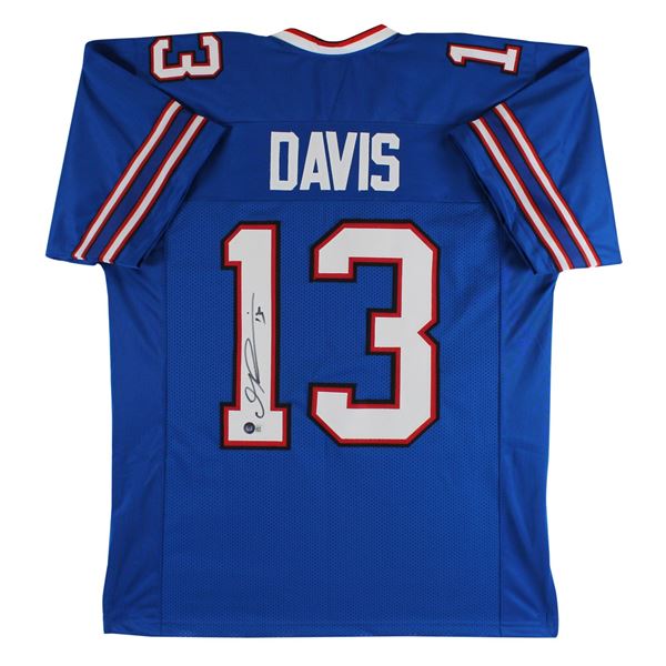 GABRIEL DAVIS SIGNED BUFFALO BILLS JERSEY (BECKETT COA)