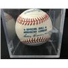 Image 2 : MICKEY MANTLE SIGNED BASEBALL IN CASE WITH COA