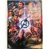 Image 1 : CAST SIGNED AVENGERS END GAME FULL SIZE MOVIE POSTER WITH INSCRIPTIONS (RA COA)