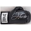 Image 1 : Floyd Mayweather Jr. Autographed Black Everlast Boxing Glove RH Beckett BAS Witness