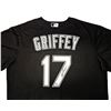 Image 2 : Chicago White Sox Ken Griffey Jr. Autographed Black Nike Jersey Size L Beckett BAS Witness Stock