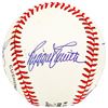 Image 2 : 1977 Los Angeles Dodgers 30 Home Run Club Autographed Official NL Baseball With 4 Signatures