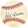 Image 1 : HANK AARON SIGNED OFFICIAL BASEBALL (BECKETT COA)