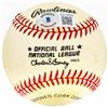 Image 2 : HANK AARON SIGNED OFFICIAL BASEBALL (BECKETT COA)