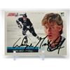 Image 1 : SIGNED 1991 SCORE WAYNE GRETZKY NO. 312