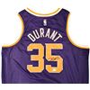 Image 2 : Phoenix Suns Kevin Durant Autographed Purple Nike Icon Edition Jersey Size 52 Beckett BAS QR Stock