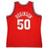 Image 1 : DAVID ROBINSON SIGNED NBA ALL STAR GAME JERSEY (BECKETT COA)